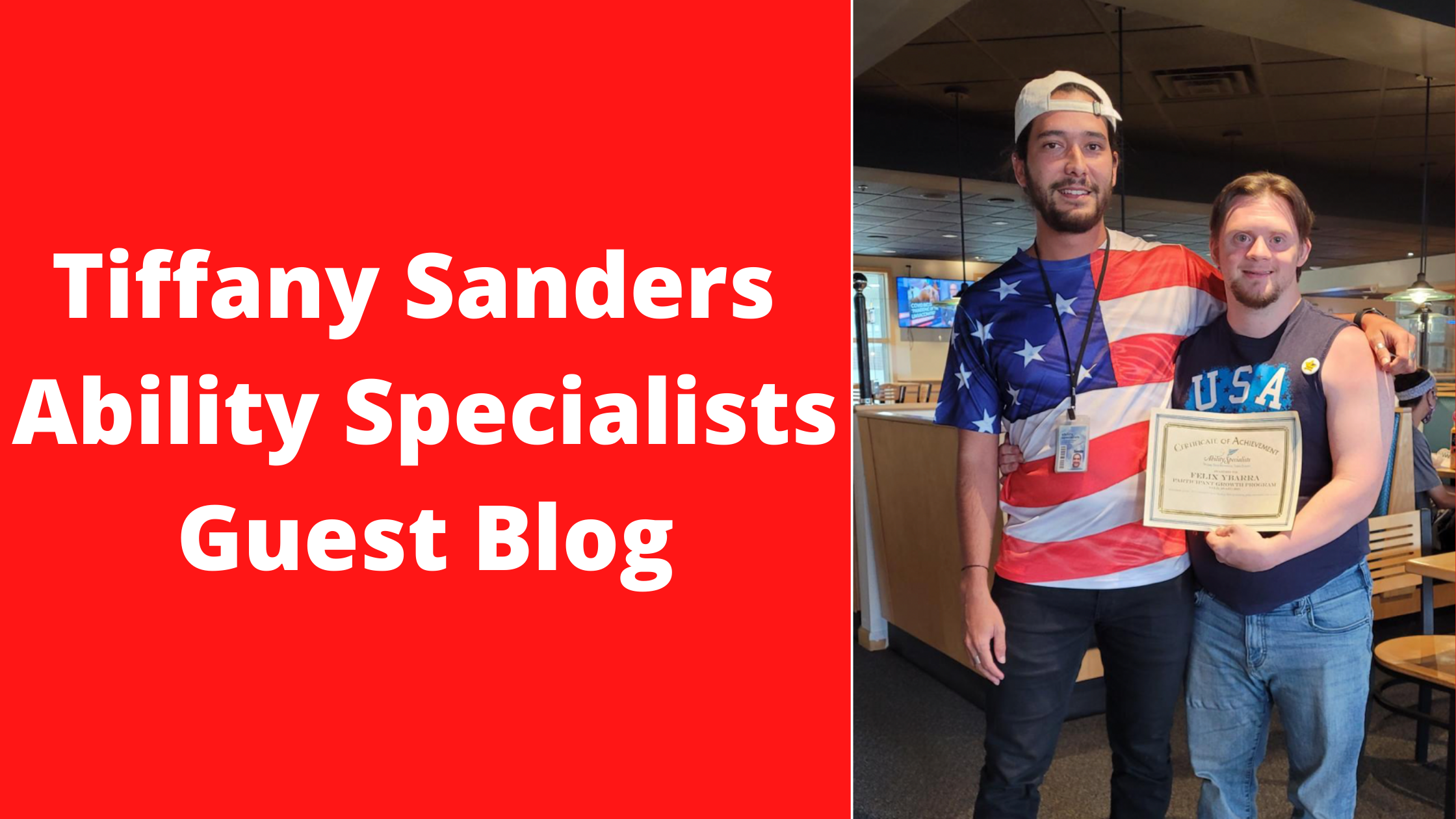 Tiffany Sanders Ability Specialists Guest Blog